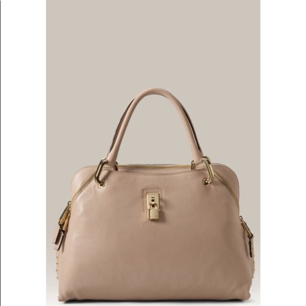 Marc Jacobs Rio Beige Studded Handbag